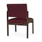 Lesro Lenox Armless Guest Chair, 22.5 in W 24.5 in L 32 in H LS1102 - alternate 2